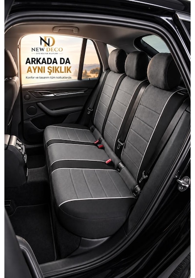 Seat Toledo Uyumlu Jakar Arabiyeli Oto Koltuk Kılıfı Airbag Uyumlu Lüks Seri Tam Set 59530778