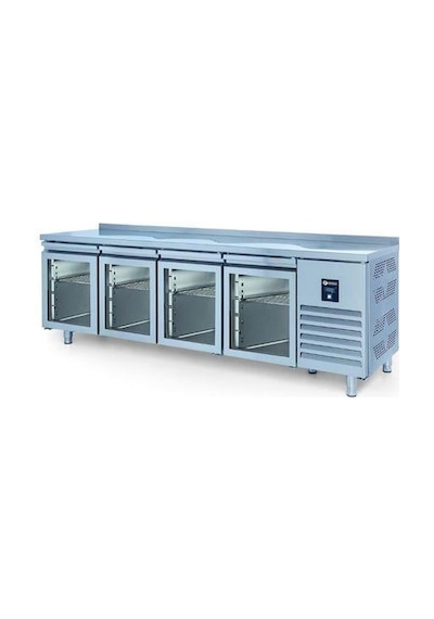 Iceinox Tezgah Tip Gn Buzdolabı 4 Cam Kapılı