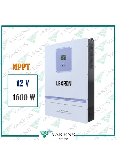 1600w 1.6kw 12v 80a Mppt Şarjlı Tam Sinüs Akıllı İnverter 30-400v Pv Yüksek Voltajlı