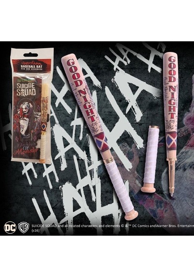 Suicide Squad Harley Quinn Baseball Bat Pen Kalem
