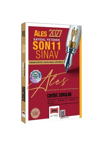 Yargı 2027 Ales Sayısal Yetenek Son 11 Sınav Tamamı Çözümlü Çıkmış Sorular 2 Ağustos Sınav Soruları Dahil Yargı Yayınları
