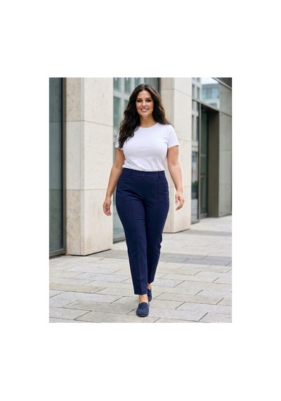 Hanezza Kadın Büyük Beden Lacivert Bilek Boy Yüksek Bel 42-56 Likralı Dikişli Pantolon Lacivert - 5553126 Lacivert Hanezza Kadın Büyük Beden Lacivert Bilek Boy Yüksek Bel 42-56 Likralı Dikişli Pantolon Lacivert - 5553126 Lacivert