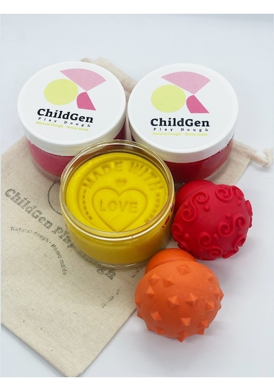 Childgen Play Dough Oyun Hamuru 9'Lu Küçük Boy Set 150Gr X 9