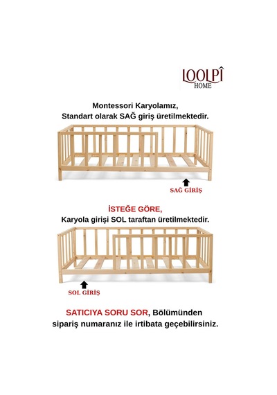 Star Montessori Bebek Ve Çocuk Karyolası Unisex Doğal Ahşap Yatak Kahverengi Star Montessori Bebek Ve Çocuk Karyolası Unisex Doğal Ahşap Yatak Kahverengi