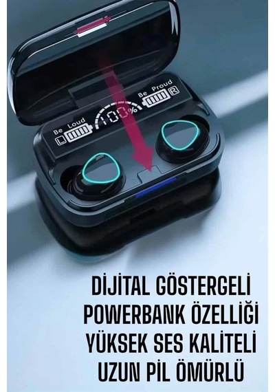Bluetooth Bağlantılı Suya Dayanıklı, Uzun Pil Ömürlü Kablosuz Kulaklık Çok Renkli