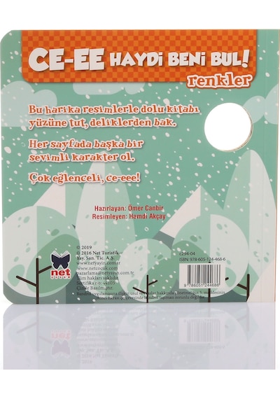 Ce-ee Haydi Beni Bul!-Renkler- Net Çocuk Yayınları