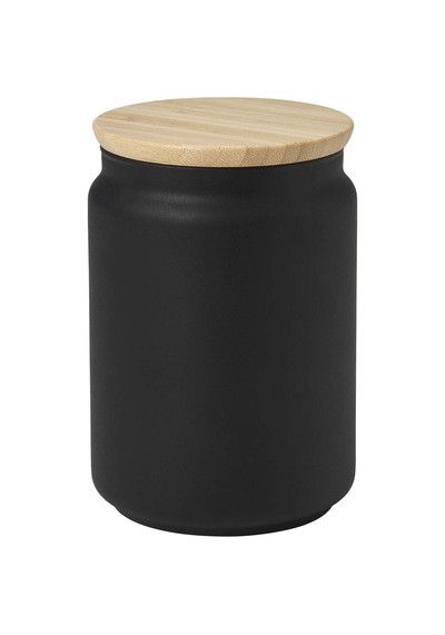Ikea Eklatera Gıda Kavanozu 1000 Ml 16 X 9 Cm Siyah