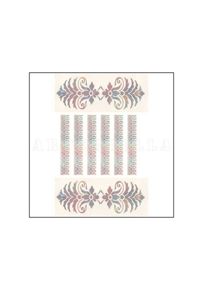 918k Artebella Soft Transfer  Koyu Zemin 23x34 cm