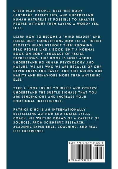 Read People Like A Book: How To Analyze, Understand, And Predict People's Emotions, Thoughts, Intentions, And Behaviors