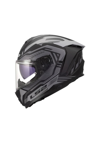 Ls2 Challenger 2 Dravix Kapalı Kask Mat Gri