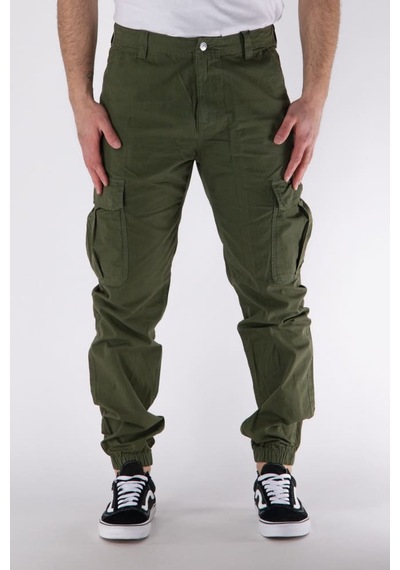 Tommy Hilfiger Erkek Tjm Ryan Kargo Pantolon - Yeşil Fatigue Green