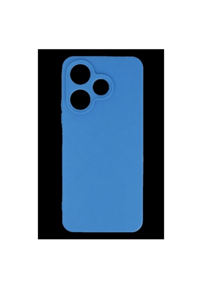 Redmi 13 4g Kılıf First Silikon - Mavi Bz8683140784478