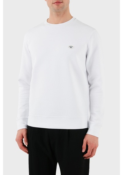 Emporio Armani Erkek Sweat 8n1md1 1jhsz 0100 Beyaz Beyaz