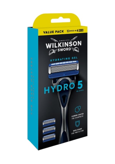 Wilkinson Sword Hydro 5 Pro-vitamin B5 Erkek Tıraş Bıçağı Sapı + 4 Yedek Kartuş