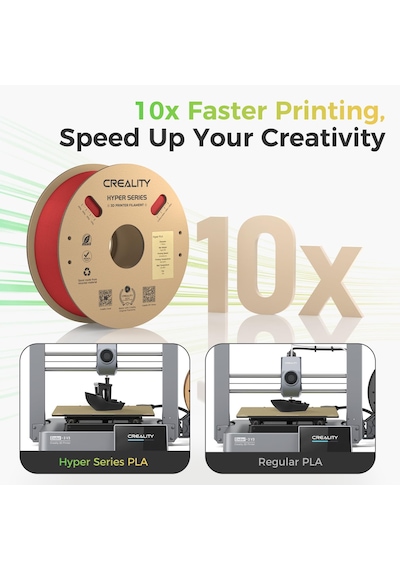 Creality Resmi Hyper Pla Filament Siyah+beyaz+mavi+kırmızı 4kg, Yüksek Hızlı Baskı Ve Dayanıklı, Pürüzsüz, Çıkıntı Performansı İçin 3d Yazıcı Filamenti Boyutsal Doğruluk +/-0,03 Mm, 4 Rulo Creality Resmi Hyper Pla Filament Siyah+beyaz+mavi+kırmızı 4kg, Yüksek Hızlı Baskı Ve Dayanıklı, Pürüzsüz, Çıkıntı Performansı İçin 3d Yazıcı Filamenti Boyutsal Doğruluk +/-0,03 Mm, 4 Rulo