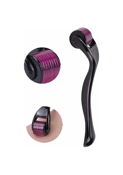 Mey İthalat Titanyum Uçlu Derma Roller 540 İğneli 1 Mm Gözenek Azaltıcı Akne İzlerine Uygun