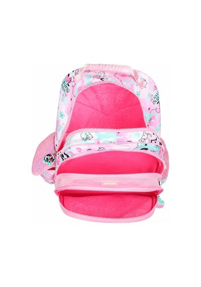 Chımola Cute Kıtty Sırt Çantası 16" Çok Renkli