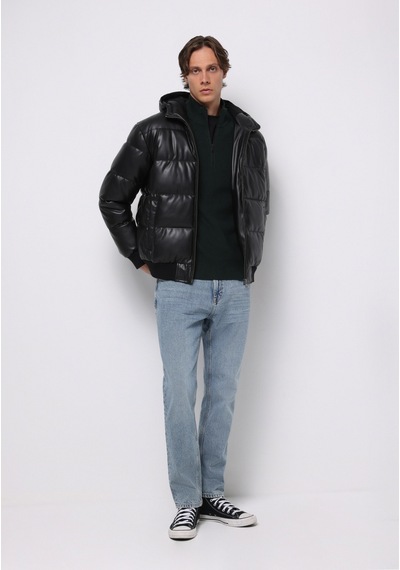 Colin's Colins Regular Fit Erkek Siyah Mont Pu Cl1076392 Q1.v1 Blk Siyah