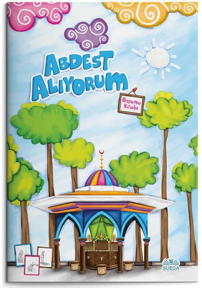 Abdest Alıyorum (Boyama Kitabı)