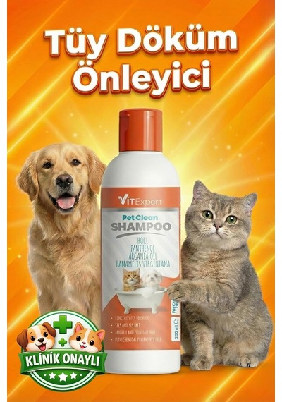 Pet Clean Kedi Ve Köpek Bakım Şampuanı 200 Ml
