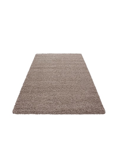 Soft Shaggy Halı Yüksek Tüylü Düz Bej Rengi Çocuk Odası Oturma Odası Salon Mutfak Halısı