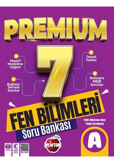 Newton 7. Sınıf Premium A Fen Bilimleri Soru Bankası Yeni Maarif