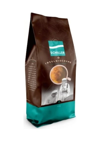 Schiller Kaffeerösterei Inselmischung Arabica Robusto Gourmet Çekirdek Kahve 250 G