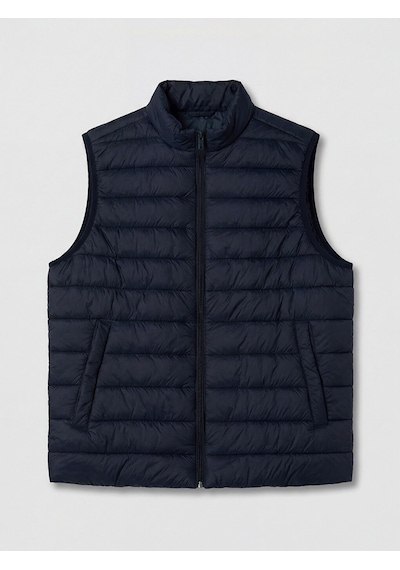 Lcwaıkıkı Classic Lacivert Regular Fit Dik Yaka Kapitone Erkek Şişme Yelek
