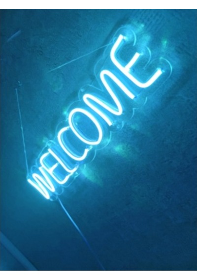 Welcome Neon Led Duvar Dekoru Aydınlatması Neon Led Tabela (535759854)
