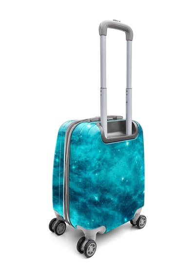 Coral High Renkli Desenli Mini Kabin Boy Valiz 40cm 16768 Çok Renkli