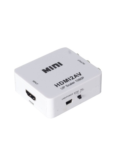 Powermaster Pm-12861 Hdmı To Rca Mini Model 1920x1080 Plastik Kasa Çevirici Konvertör