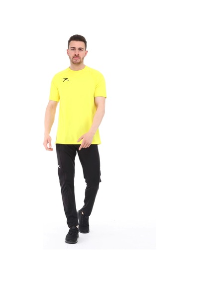 Raru Teamswear Erkek Basic T-shirt Sırca Sarı Sarı