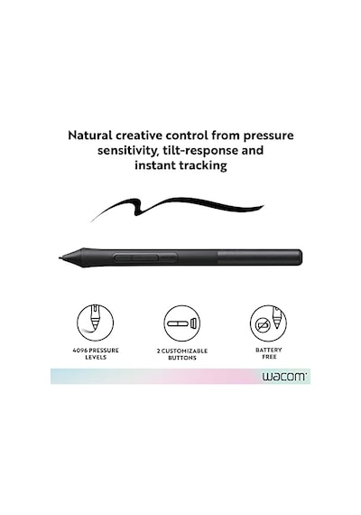 Wacom Lp1100k Intuos Tablet Siyah İçin 4k Kalem