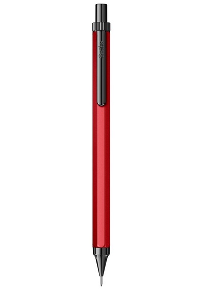 Scrikss Octagon-x Mekanik Kurşun Kalem 0.7 Mm Kırmızı Diğer