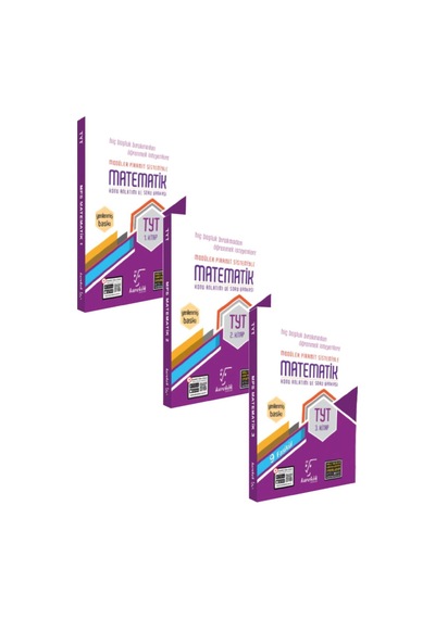 Karekök Tyt Matematik Konu Anlatımlı Soru Bankası 3 3 Kitap Seti