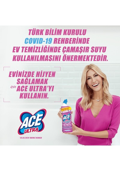 ACE Ultra Yoğun Kıvamlı Çamaşır Suyu Okaliptus 12 x 810 G