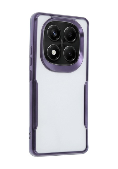Redmi Note 14 Pro 5g Kılıf Boyi Silikon Kapak - Derin Mor Bz8683140830670