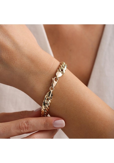 Sembol Gold Sıkı Gurmet Altın Bileklik 8 Mm Renkli Çok Renkli