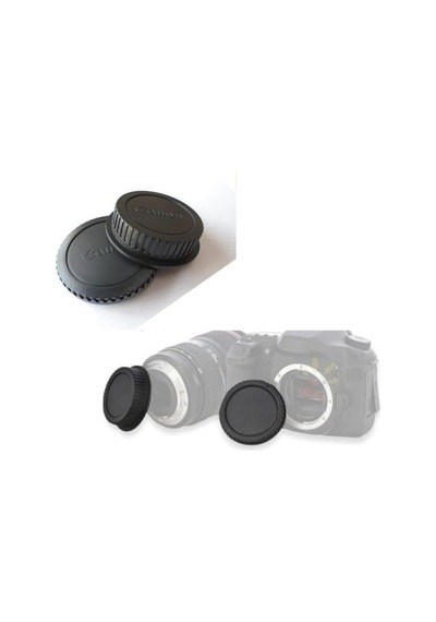 Canon 18-135 MM Lens Arka ve Gövde Kapağı