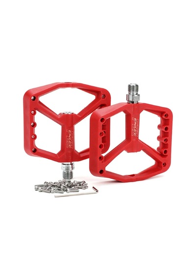 Enlee Ny-02 Kırmızı Plastik Gövdeli Kapalı Rulmanlı Plastik Pedal