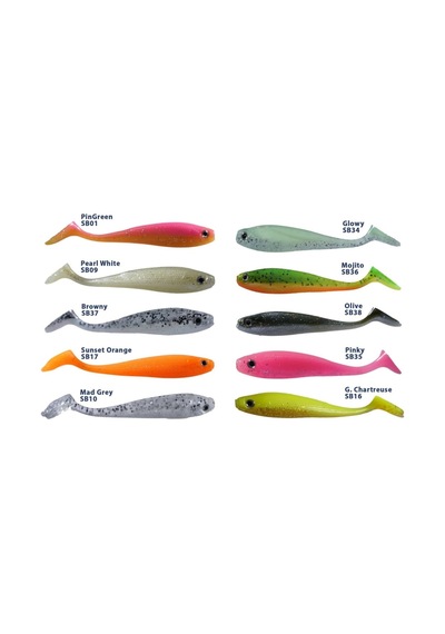Fujin Duck Tail 9Cm Silikon Yem (535722824)
