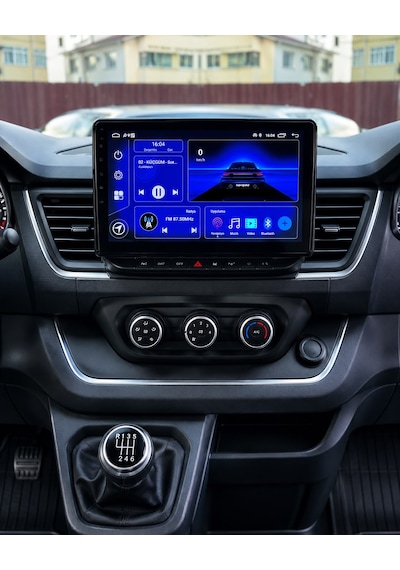 Renault Trafic 2024 10.1" 4gb Ram 64gb Hafıza Android Multimedia Carplay 9"