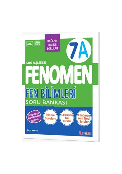 2027 7.sınıf 7a Fen Bilimleri Bağlam Temelli %100 Maarif Yüzyıl Yeni Müfredat Soru Bankası Kolay-orta
