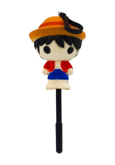 Squishy Jel Mürekkep Kalem Sevimli One   Piece Luffy
