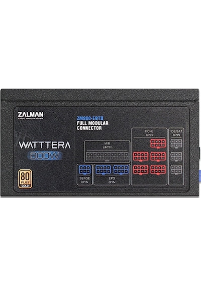 Zalman ZM800-EBTII 800W +80 Plus Güç Kaynağı