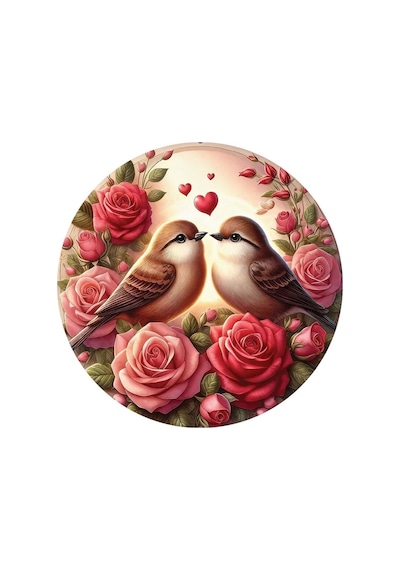 Güller Ve Aşk 570 Parça Round Puzzle