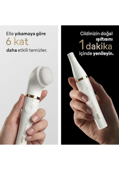 Braun Facespa Pro Yüz Epilatörü, + 3 Ekstra, 911