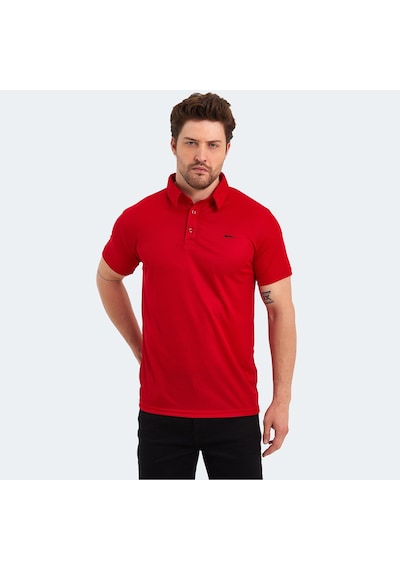 Slazenger  Sloan Erkek Polo Yaka Kırmızı Tişört