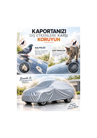 Kia Ev9 En Yeni Model 2023-2026 Suv Uyumlu Araba Brandası Oto Branda Araba Örtüsü Araç Çadırı