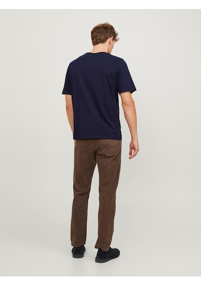 Jack & Jones Jjepaulos Tee Ss Crew Neck Noos Erkek T-shirt-27878-lacivert Lacivert Jack & Jones Jjepaulos Tee Ss Crew Neck Noos Erkek T-shirt-27878-lacivert Lacivert
